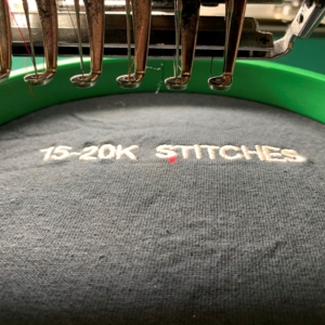 15-20,000 Stitches