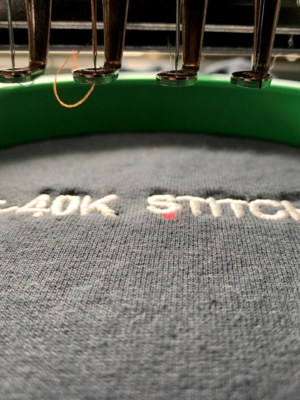 35-40,000 Stitches